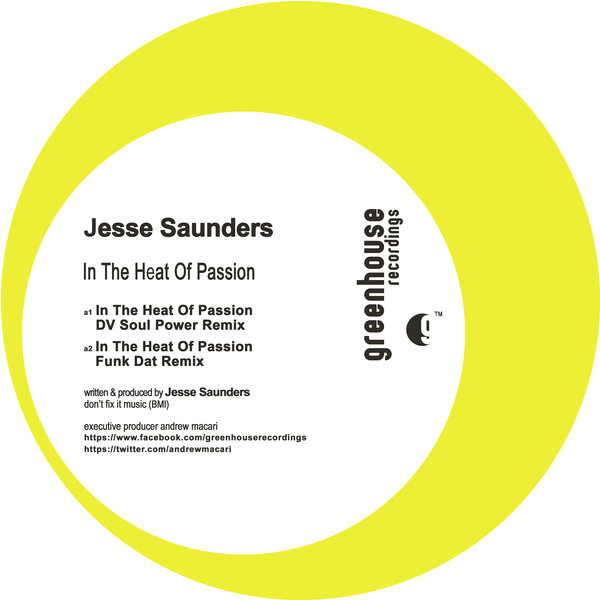Jesse Saunders - In The Heat Of Passion / GHR-200A