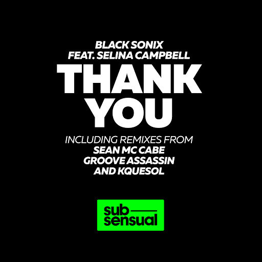 Black Sonix - Thank You / SUBSDR 20