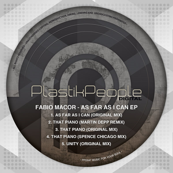Fabio Macor - As Far As I Can EP / PPD47
