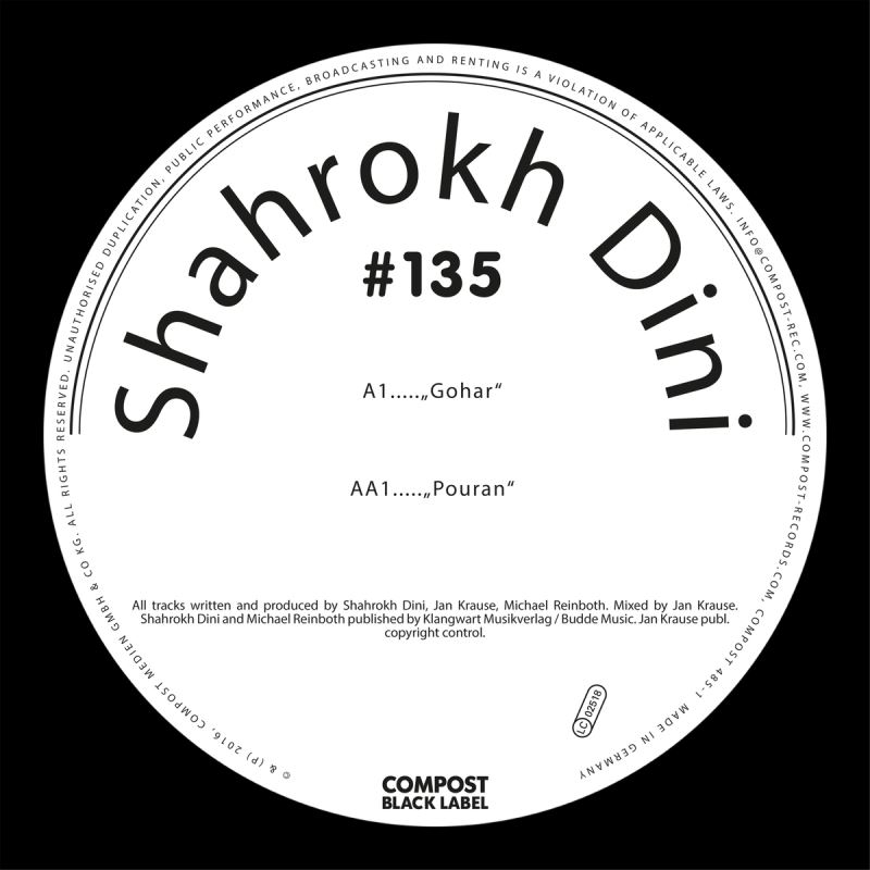 Shahrokh Dini - Compost Black Label #135 - Gohar - Pouran / CPT485-3