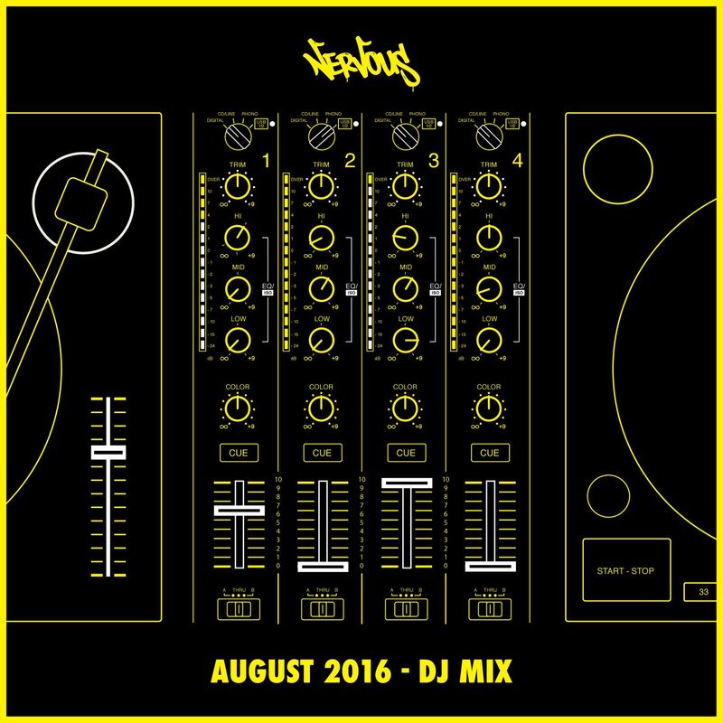 VA - Nervous August 2016 - DJ Mix / 091012 395765