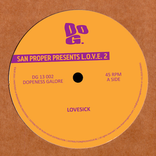 San Proper - Presents LOVE 2 / DG 13 002