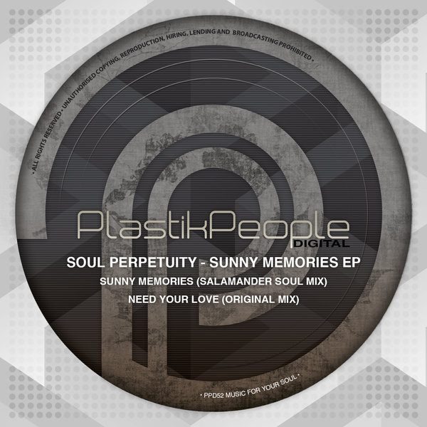 Soul Perpetuity - Sunny Memories EP / PPD52