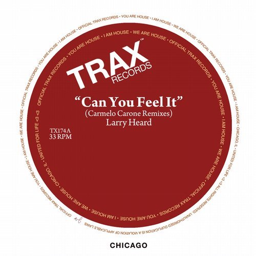 Larry Heard - Can you Feel It (Carmelo Carone Remixes) / 191018245146