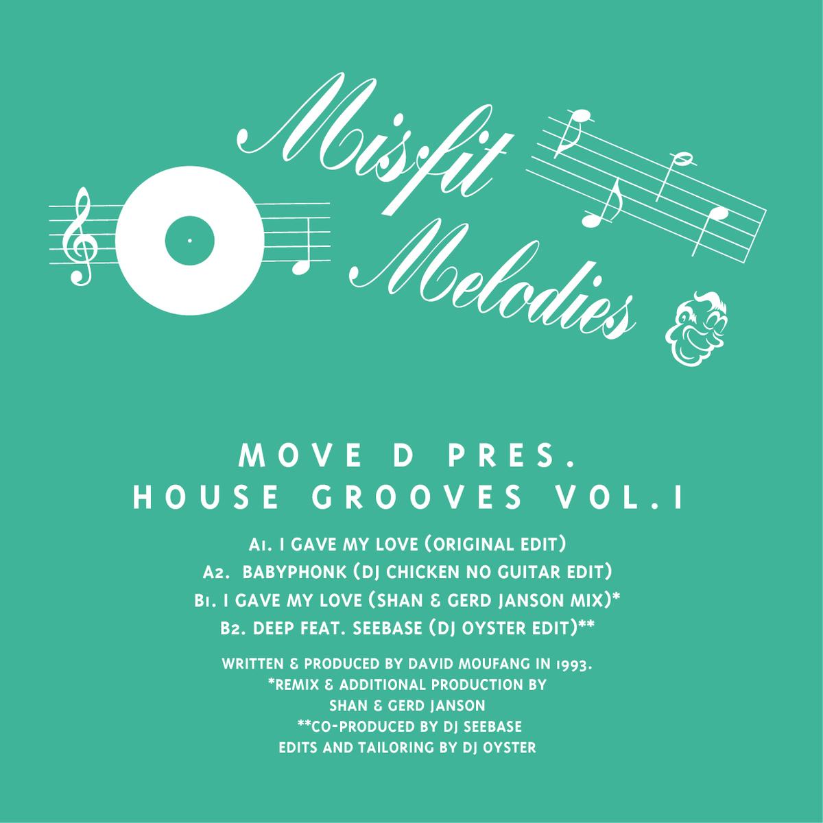 Move D - Presents House Grooves Vol. 1 / MFM03