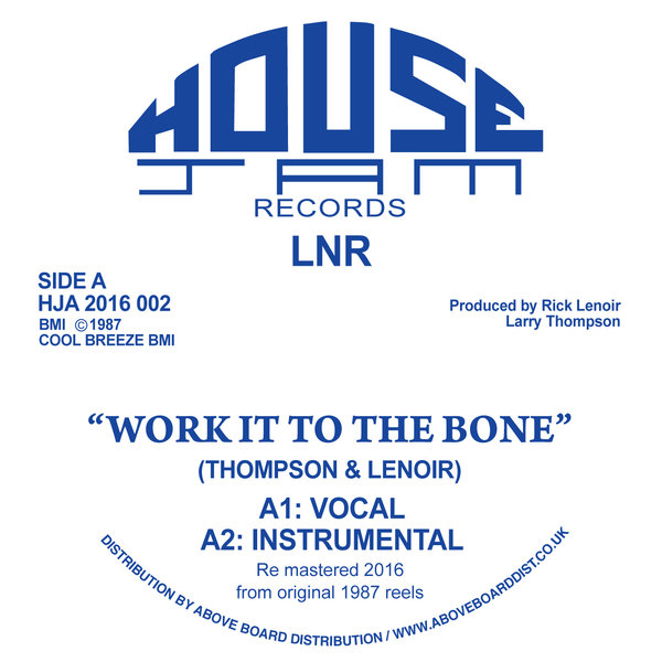 LNR - Work It To The Bone / HJA2016002