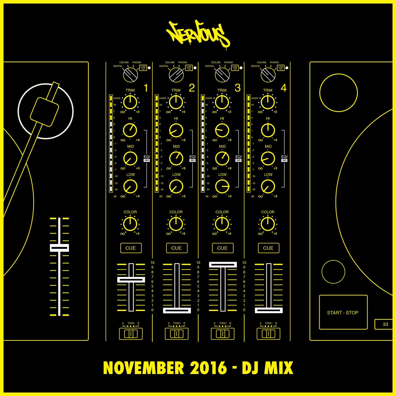 VA - Nervous November 2016 - DJ Mix / 091012 401961