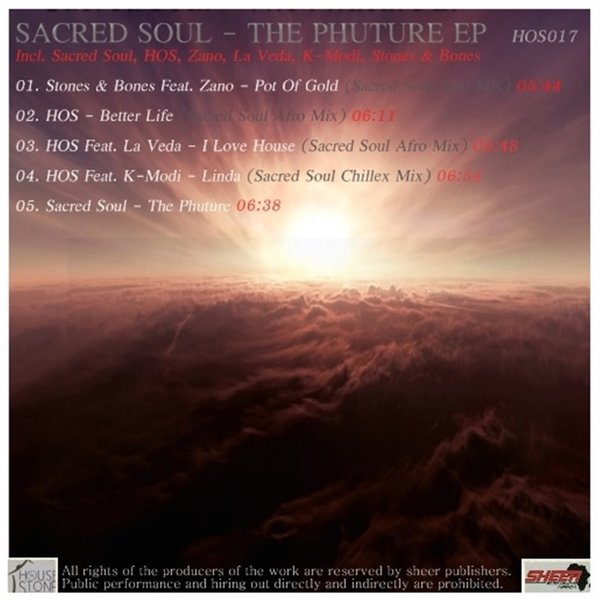 Sacred Soul - The Phuture EP / House of Stone