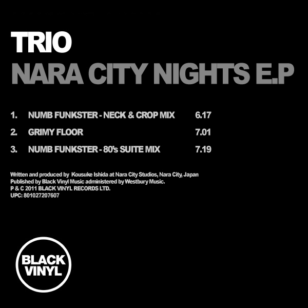 Trio - Nara City Nights Ep / Black Vinyl