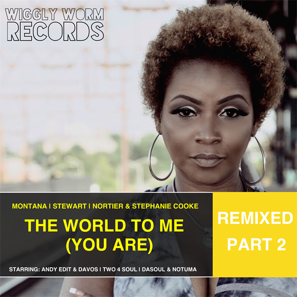 Montana, Stewart, Nortier & S. Cooke - The World To Me (You Are) - Part 2 Remixes / Wiggly Worm Records