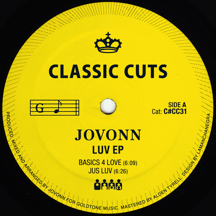 Jovonn - Luv EP / Clone Classic Cuts
