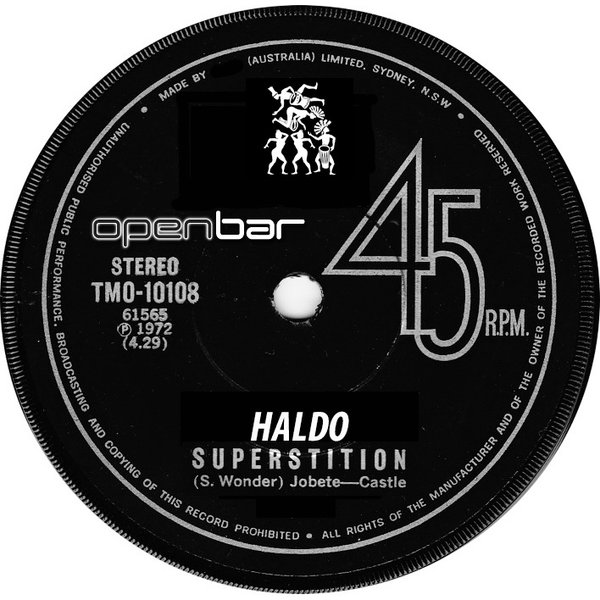 Haldo - Superstition / Open Bar Music