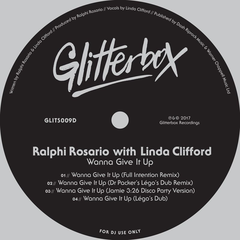 Ralphi Rosario with Linda Clifford - Wanna Give It Up / Glitterbox Recordings