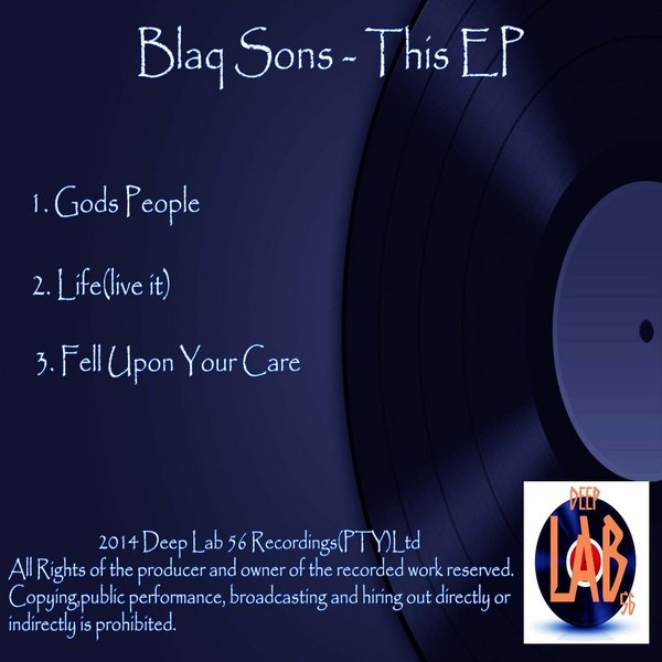 Blaq Sons - This EP / Deep Lab 56