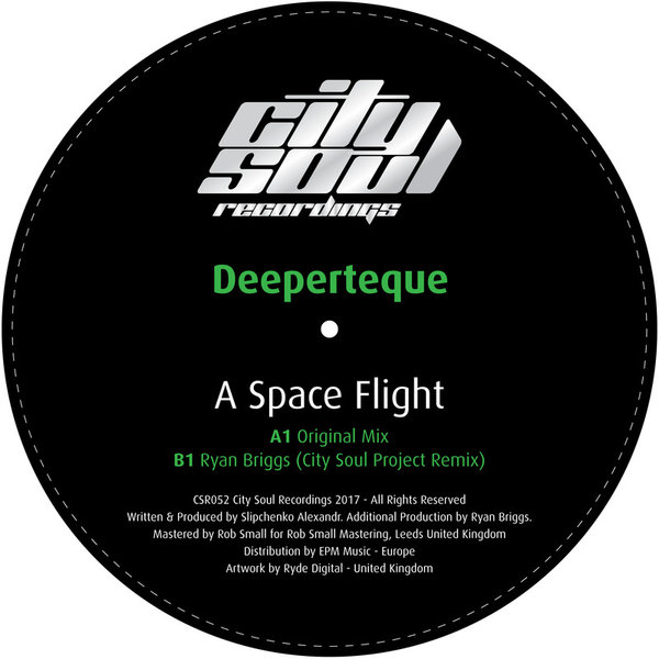 Deeperteque - A Space Flight / City Soul Recordings