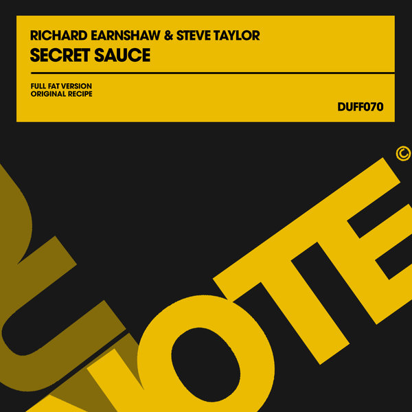 Richard Earnshaw & Steve Taylor - Secret Sauce / Duffnote