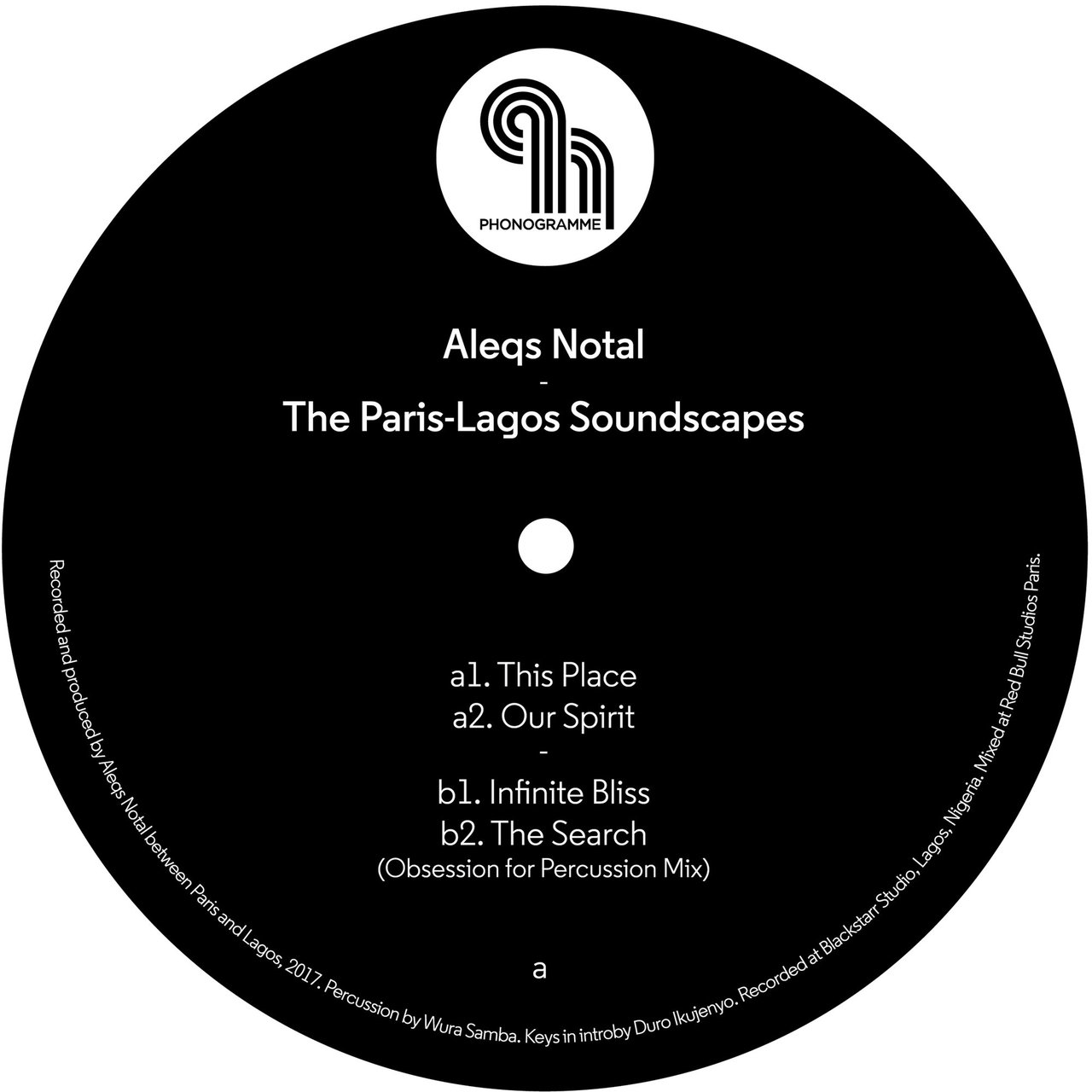 Aleqs Notal - The Paris-Lagos Soundscapes / Phonogramme