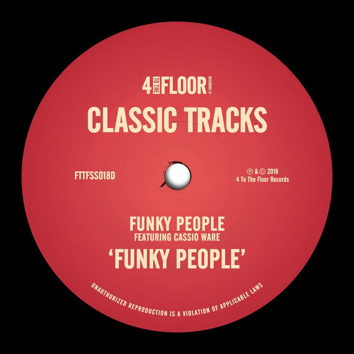 Funky People ft Cassio Ware - Funky People / 4 To The Floor Records