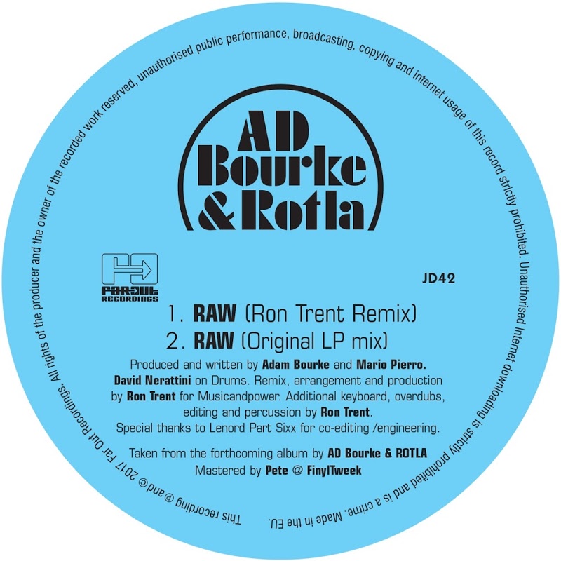 AD Bourke & ROTLA - Raw / Far Out Recordings