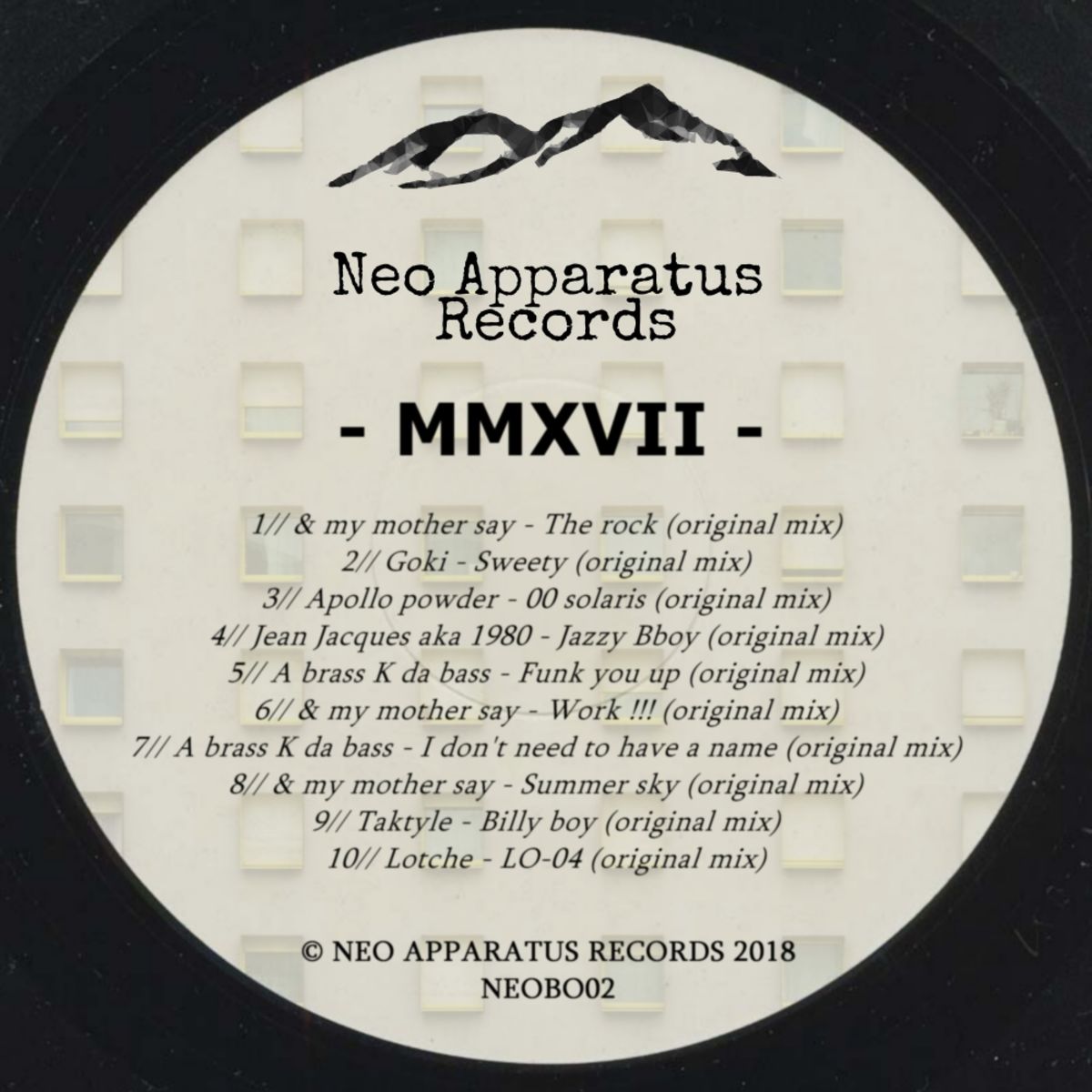 VA - MMXVII / Neo Apparatus Records