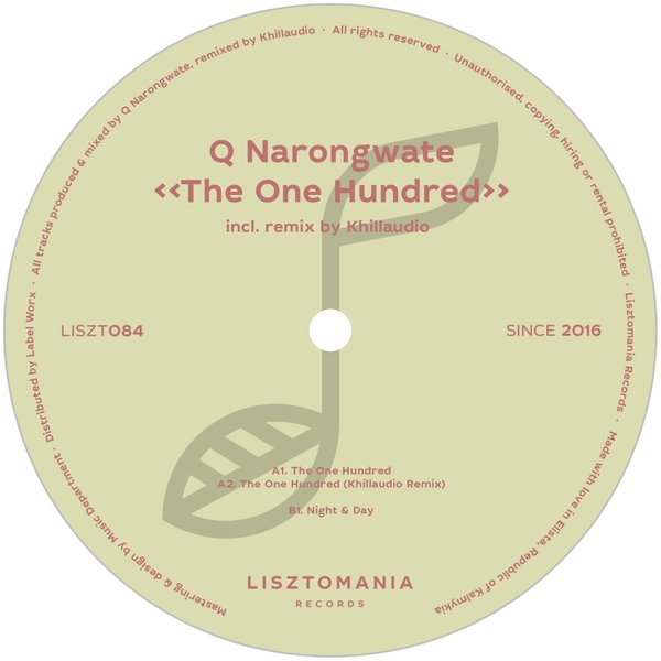 Q Narongwate - The One Hundred / Lisztomania Records
