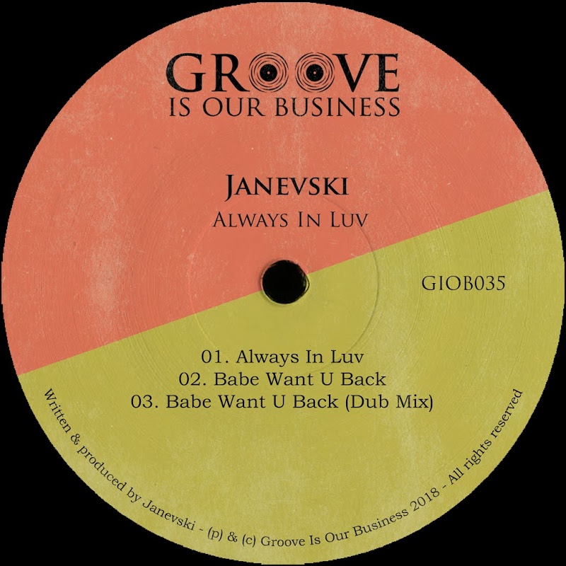 Janevski - Always In Luv / Groove Is Our Business