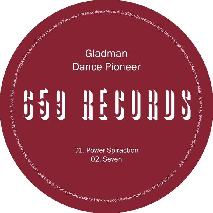 Gladman - Dance Pioneer EP / 659 Records