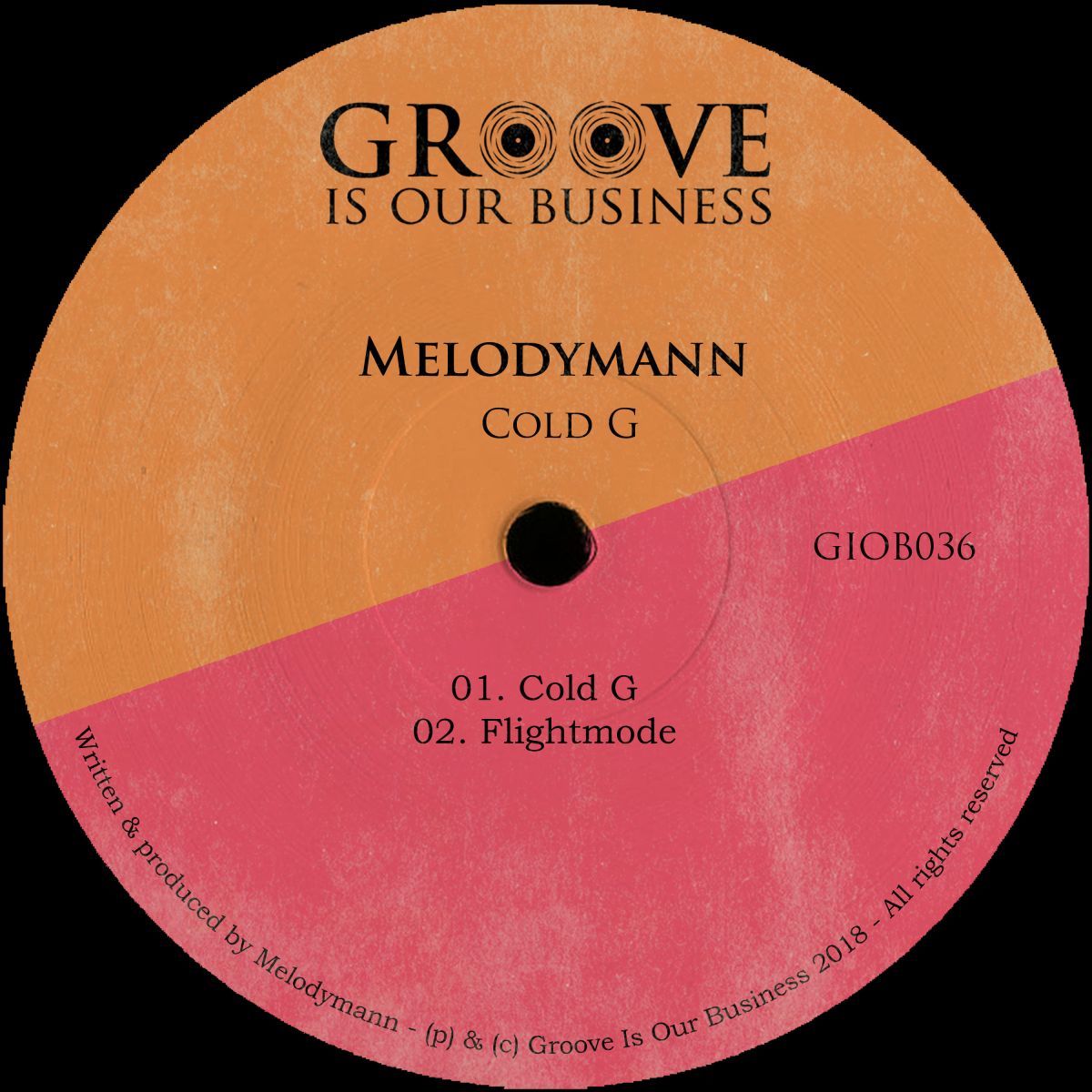 Melodymann - Cold G / Groove Is Our Business