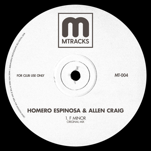 Homero Espinosa & Allen Craig - F Minor / MTracks