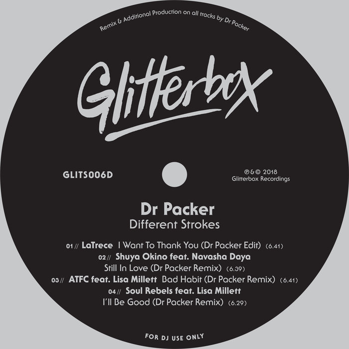 Dr Packer - Different Strokes / Glitterbox Recordings