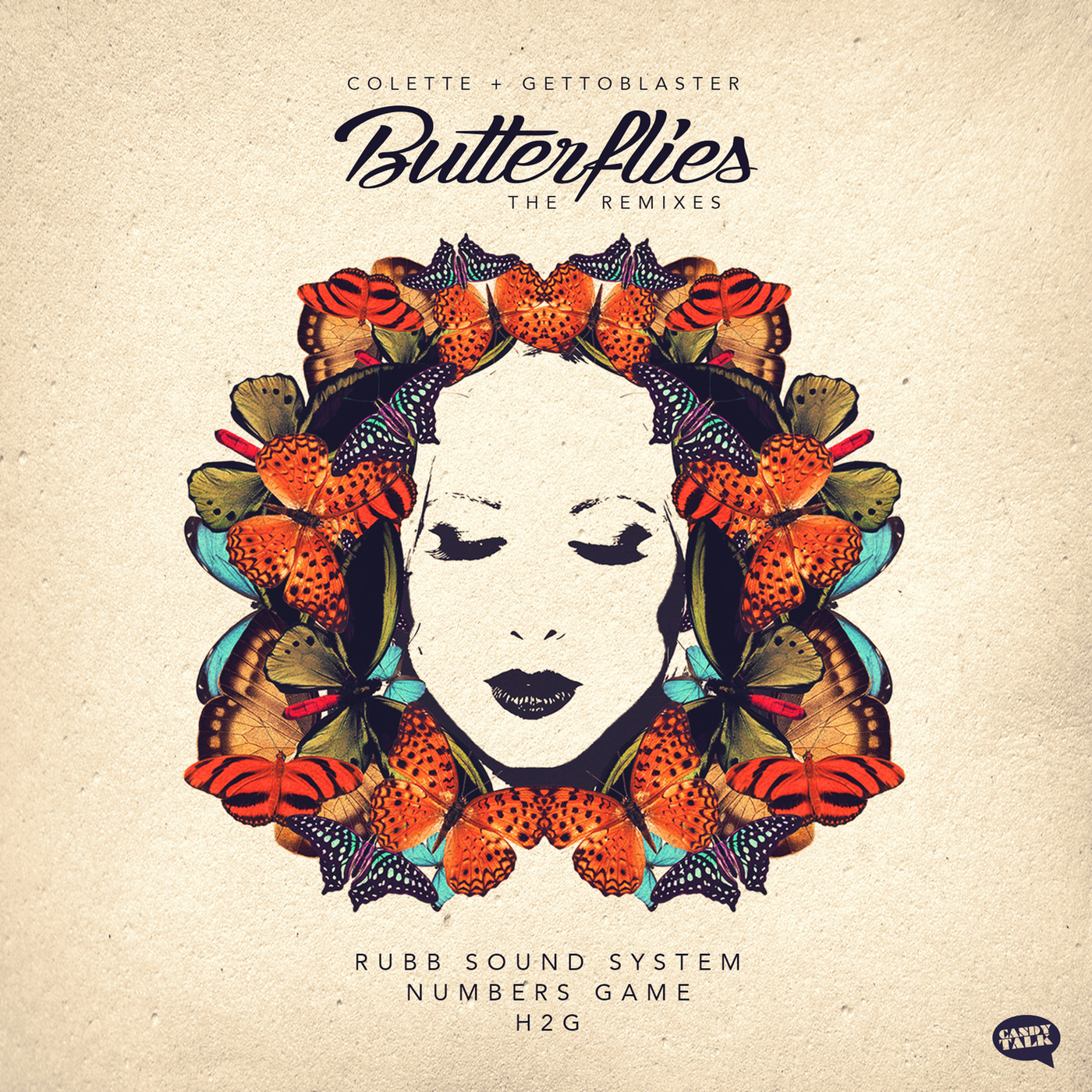 Colette - Butterflies - the Remixes / Candy Talk Records