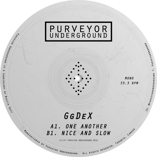 GgDeX - One Another EP / Purveyor Underground