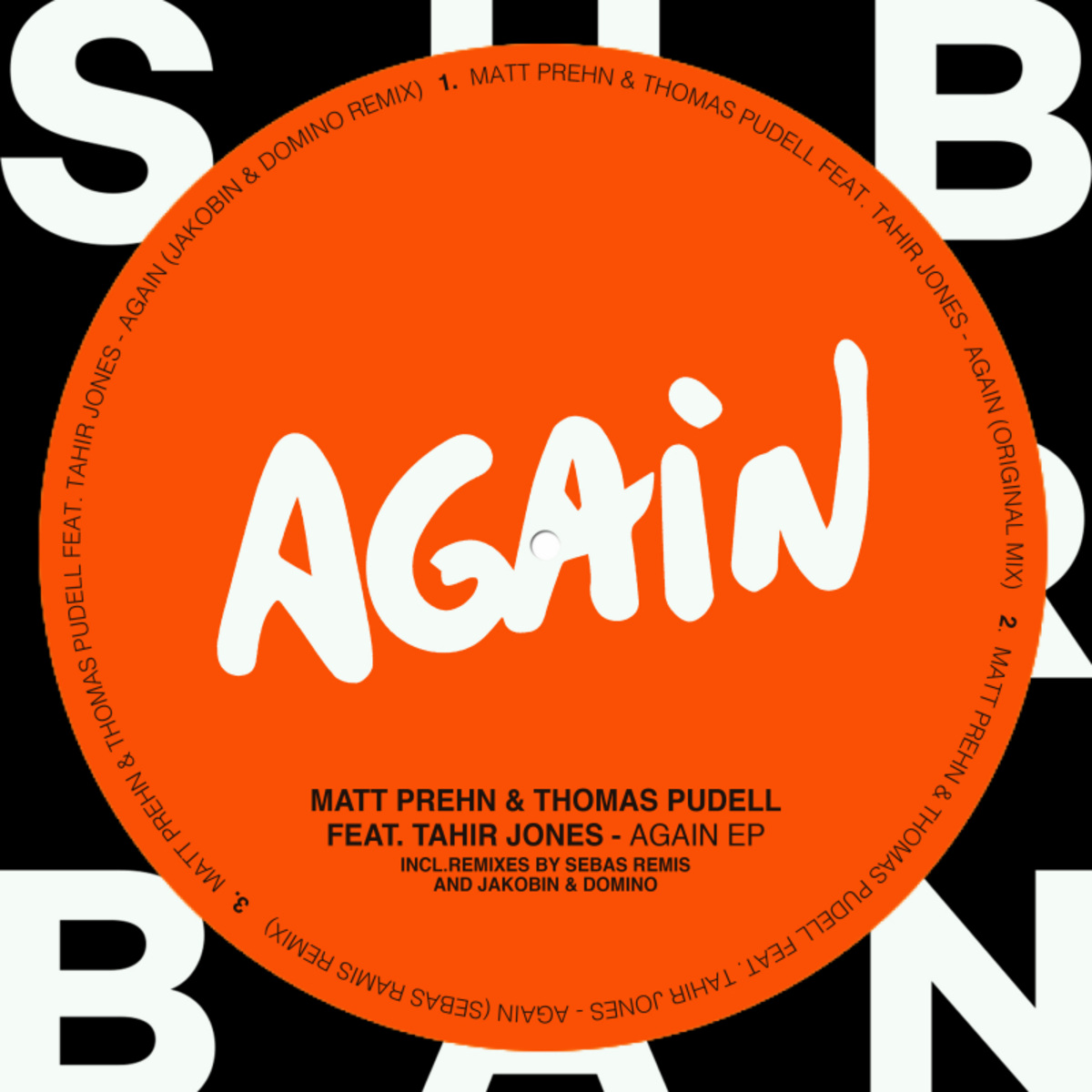 Matt Prehn & Thomas Pudell ft Tahir Jones - Again EP / Sub_Urban