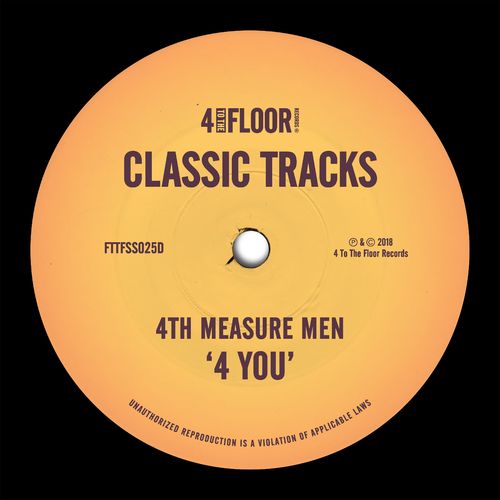 4th Measure Men - 4 You / 4 To The Floor Records