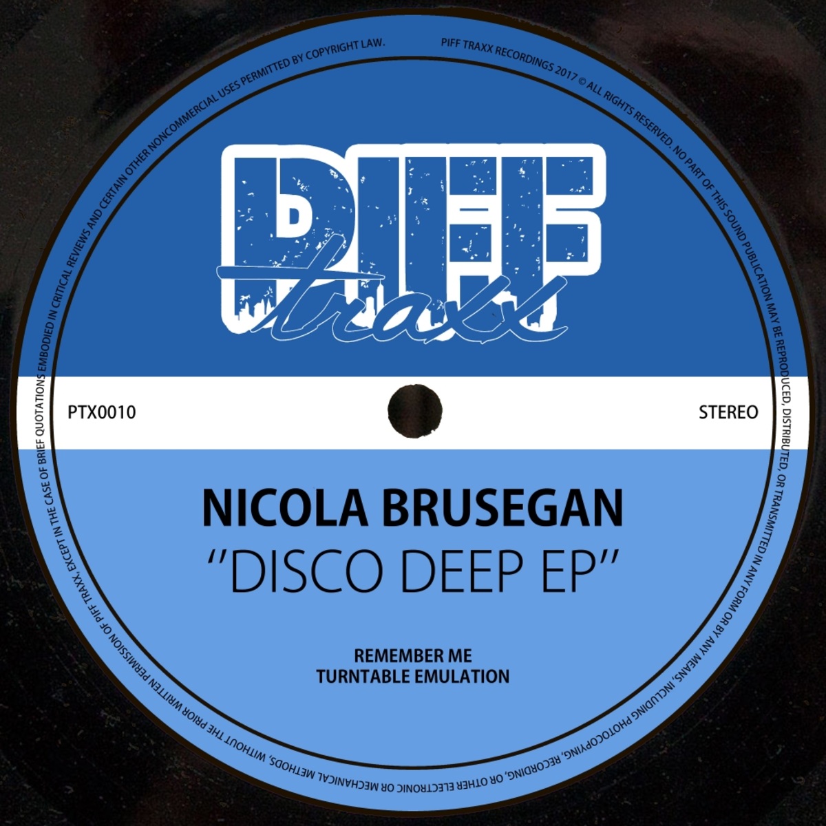 Nicola Brusegan - Disco Deep EP / Piff Traxx