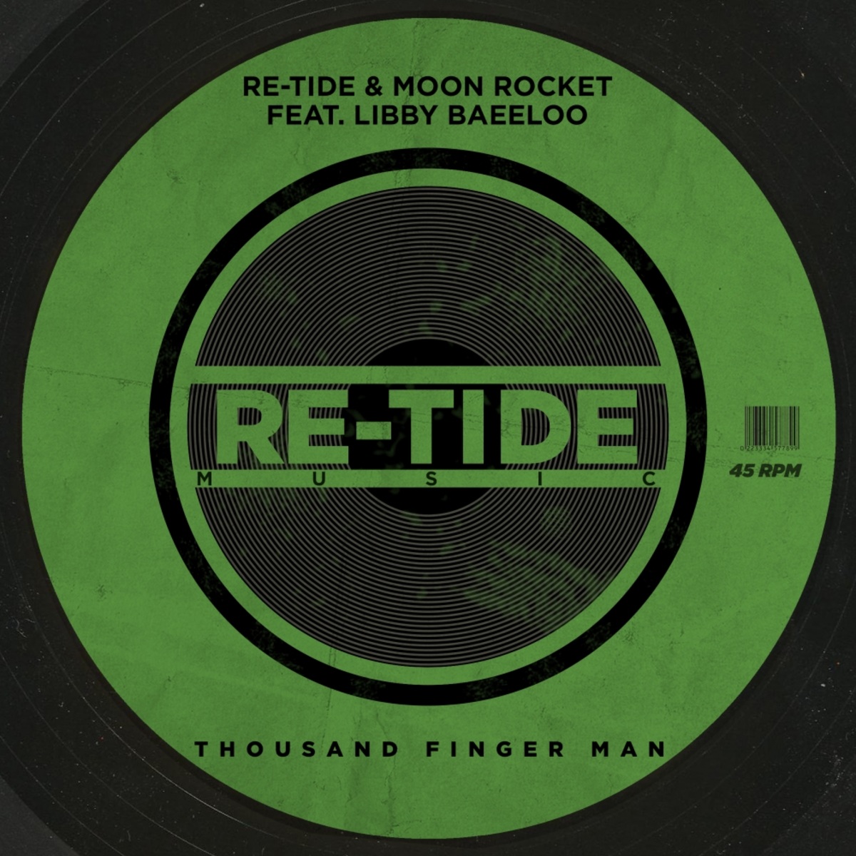 Moon Rocket & Re-Tide ft Libby Baeeloo - Thousand Finger Man / Re-Tide Music