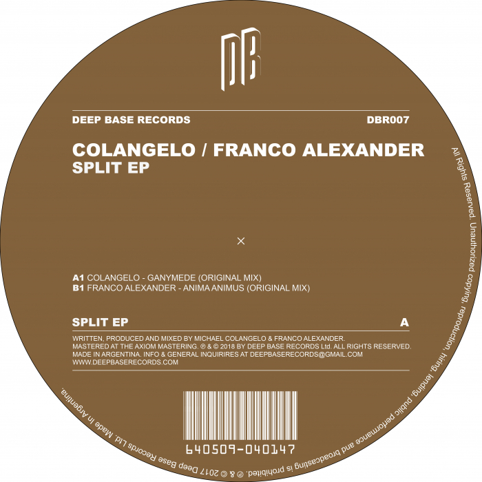 Colangelo & Franco Alexander - Split / Deep Base