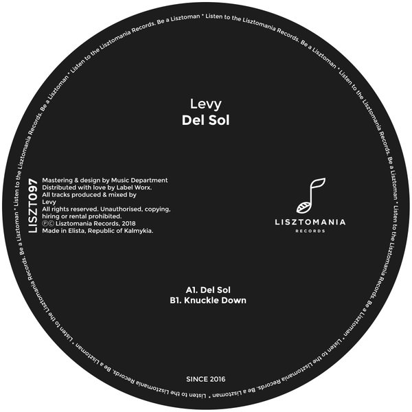 Levy - Del Sol / Lisztomania Records