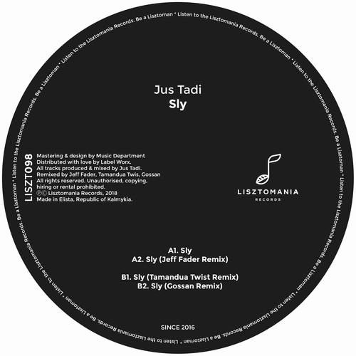 Jus Tadi - Sly / Lisztomania Records