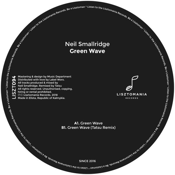 Neil Smallridge - Green Wave / Lisztomania Records