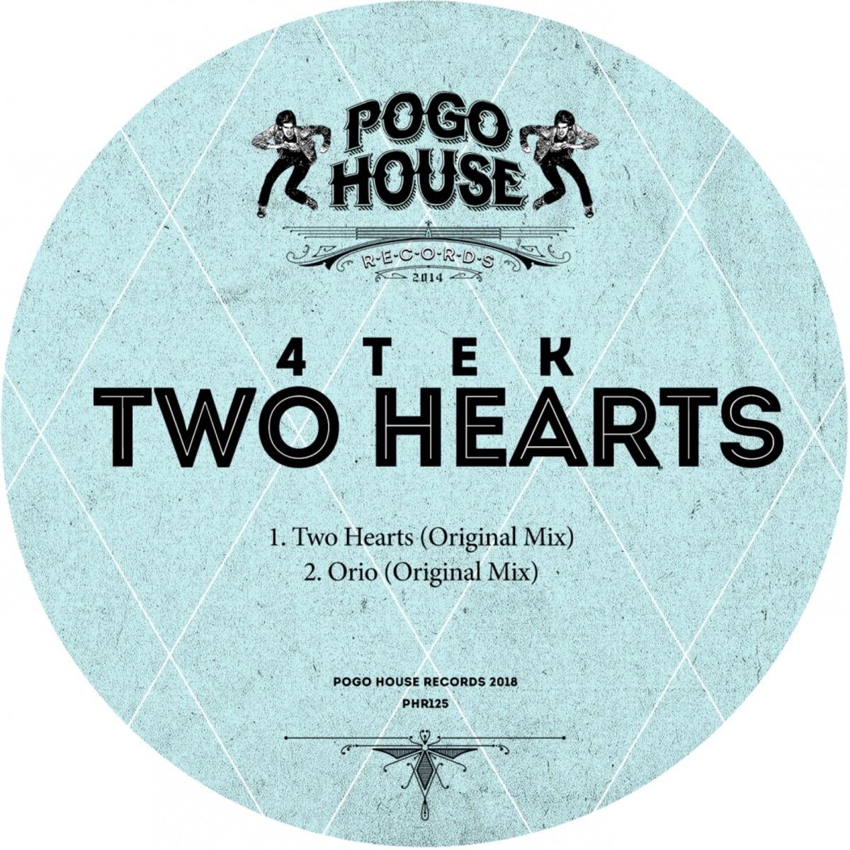 4Tek - Two Hearts / Pogo House Records
