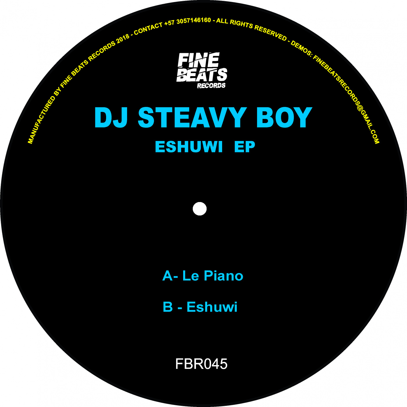 DJ Steavy Boy - Eshuwi EP / Fine Beats Records