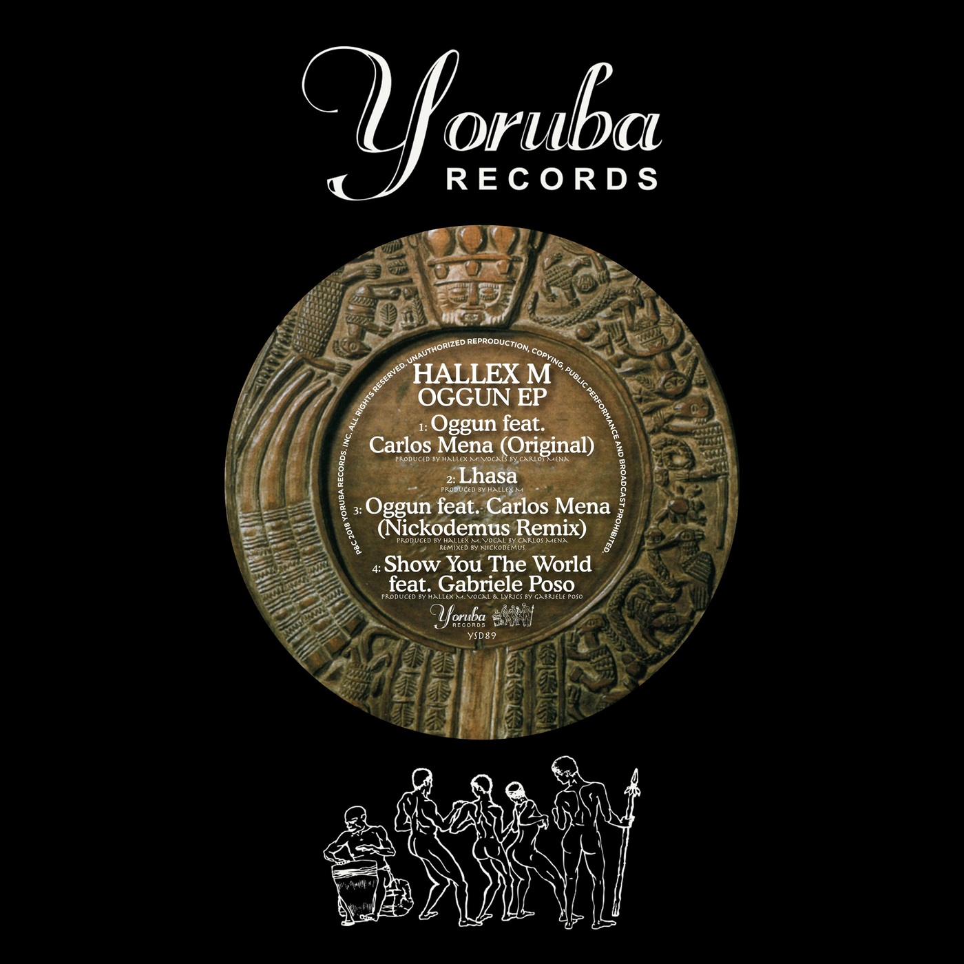 Hallex M - Oggun EP / Yoruba Records