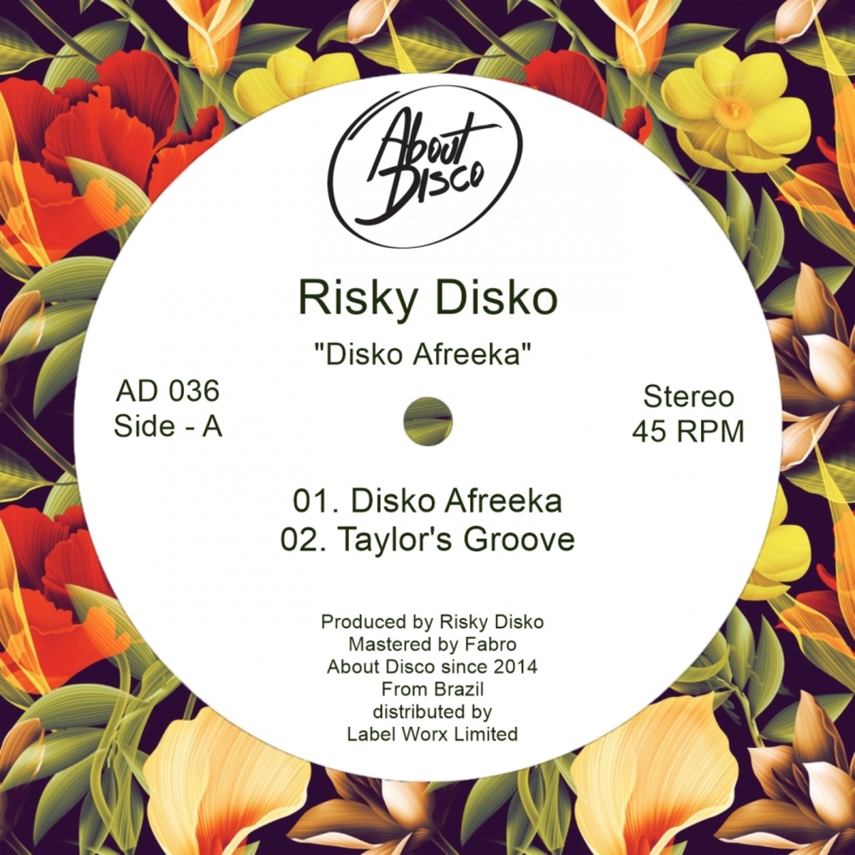 Risky Disko - Disko Afreeka / About Disco Records