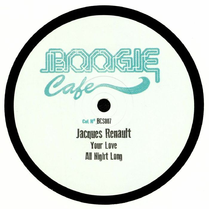 Jacques Renault - Tribute To Ron Hardy EP / Boogie Cafe