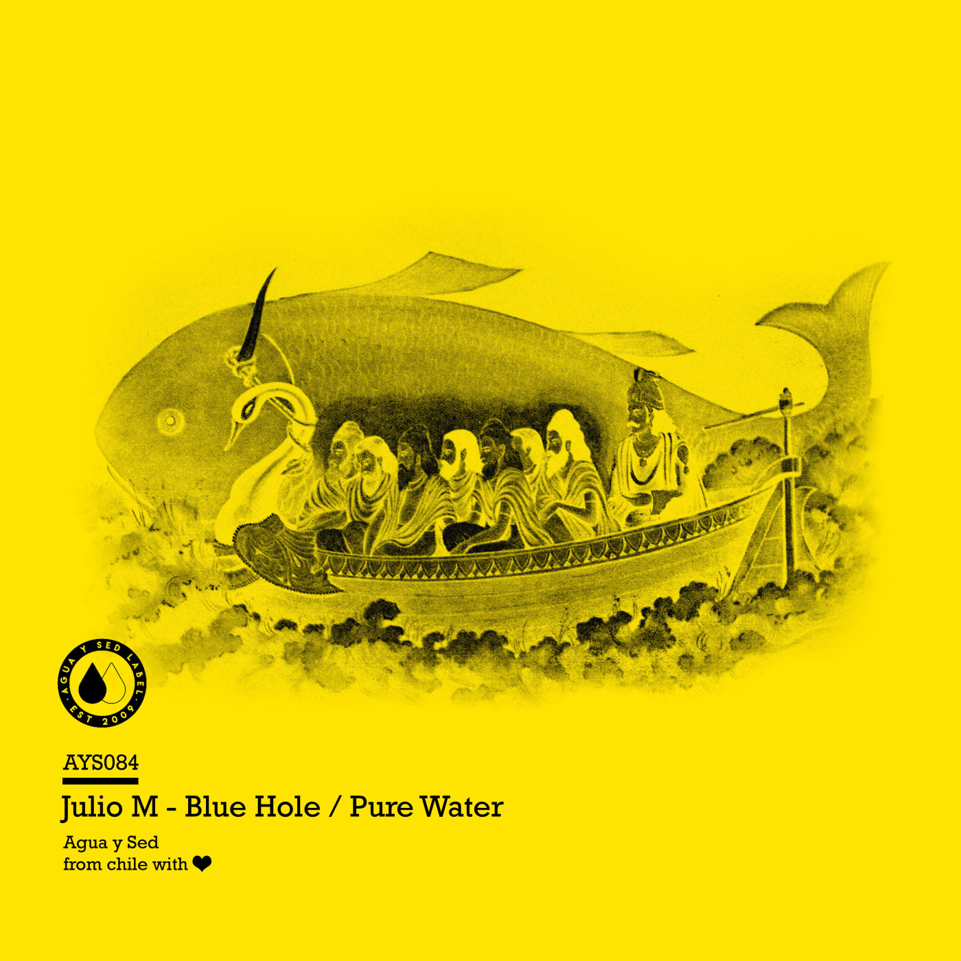 Julio M - Blue Hole / Pure Water / Agua y Sed