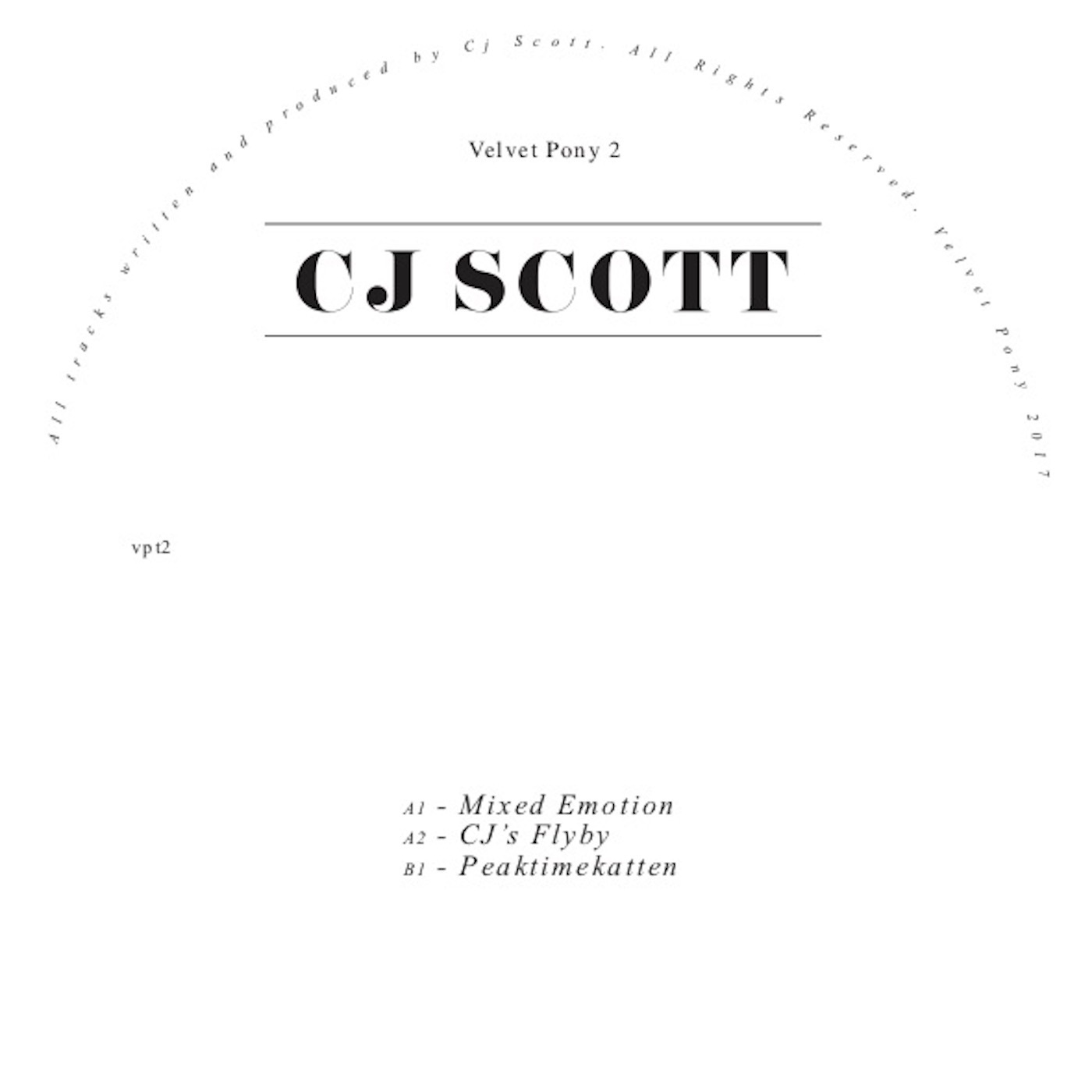 CJ Scott - Velvet Pony Trax 2 / Velvet Pony