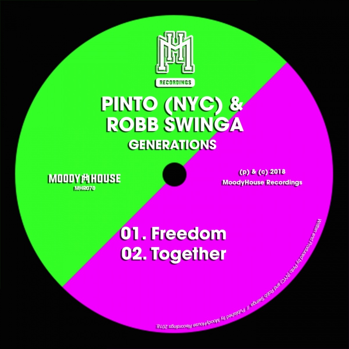 Pinto (NYC) & Robb Swinga - Generations / MoodyHouse Recordings