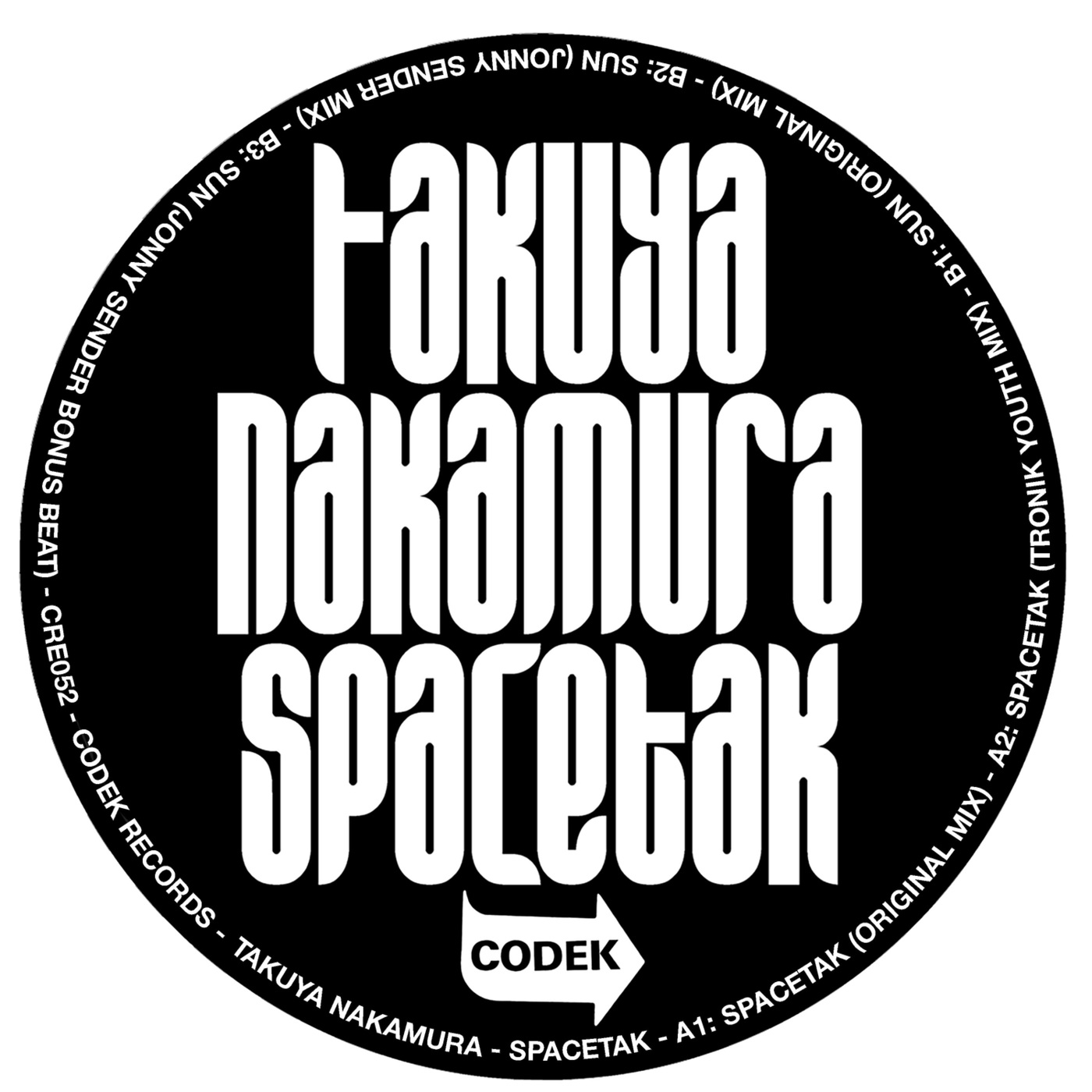 Takuya Nakamura - Spacetak / Codek Records