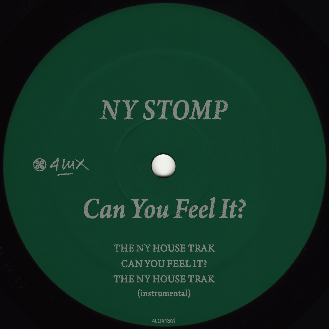 NY Stomp - Can You Feel It? / 4lux Black